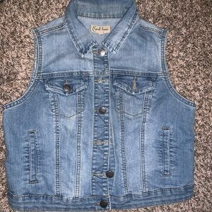 Earl Jeans Light Blue Denim Vest